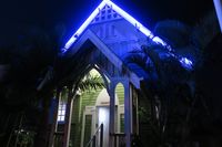 Caboolture Central Motor Inn at night