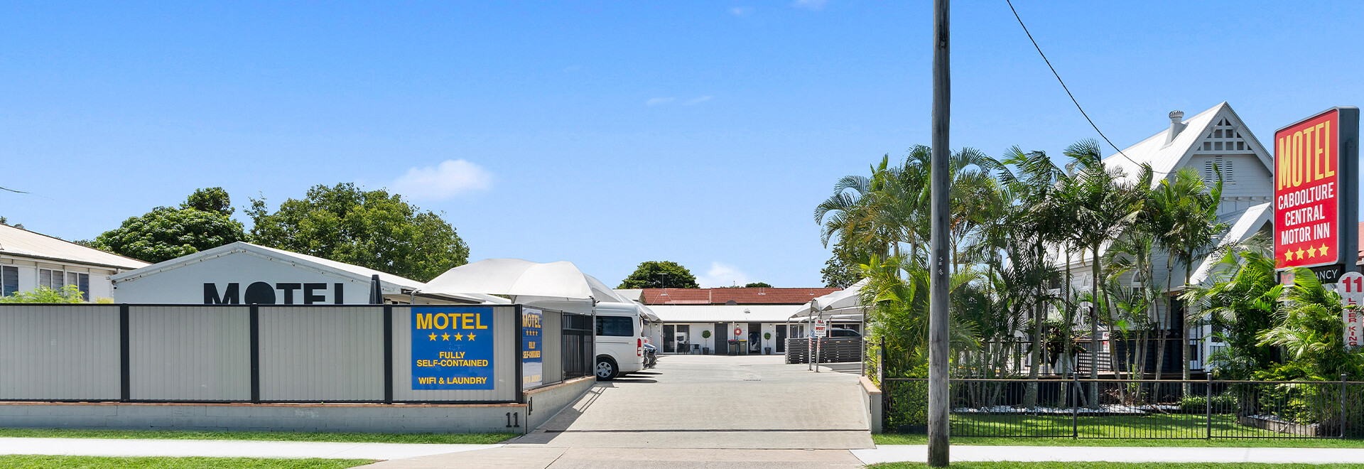 Motel Frontage - Caboolture Central Motor Inn