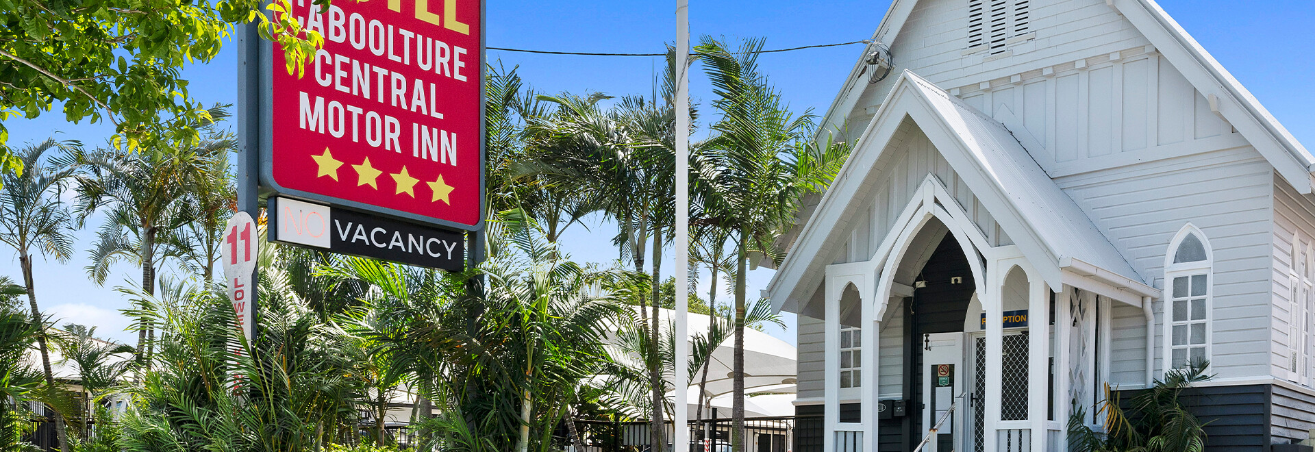 Motel Frontage - Caboolture Central Motor Inn
